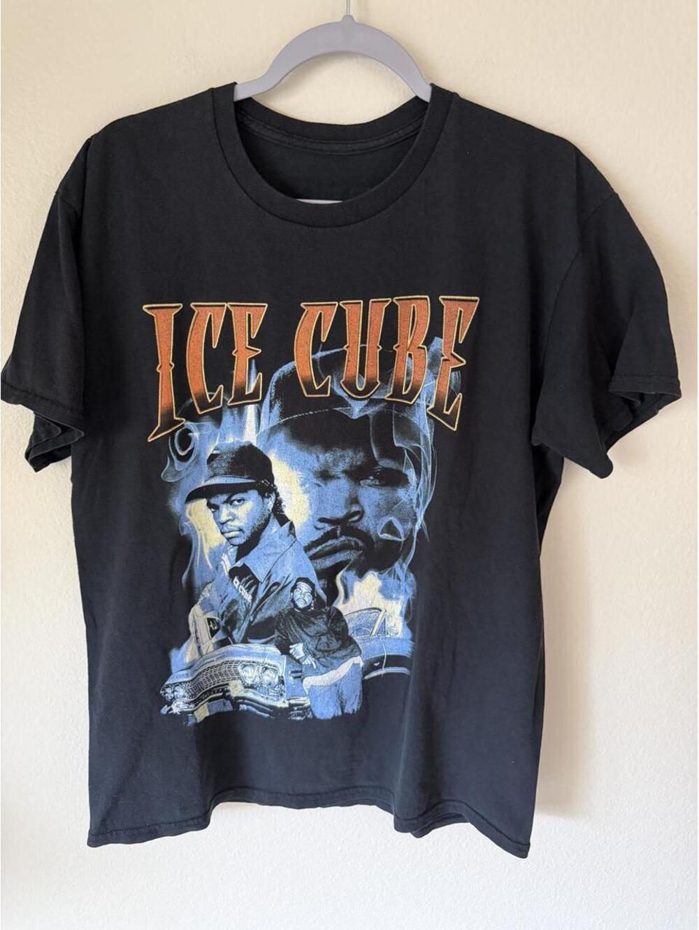 Ice Cube Men's Black Tshirt